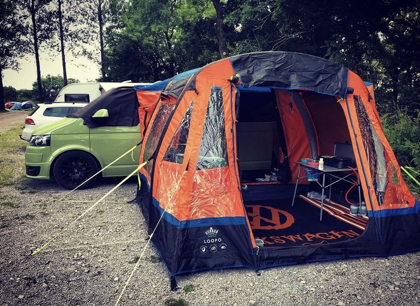 OLPRO Orange Loopo Breeze Campervan Awning